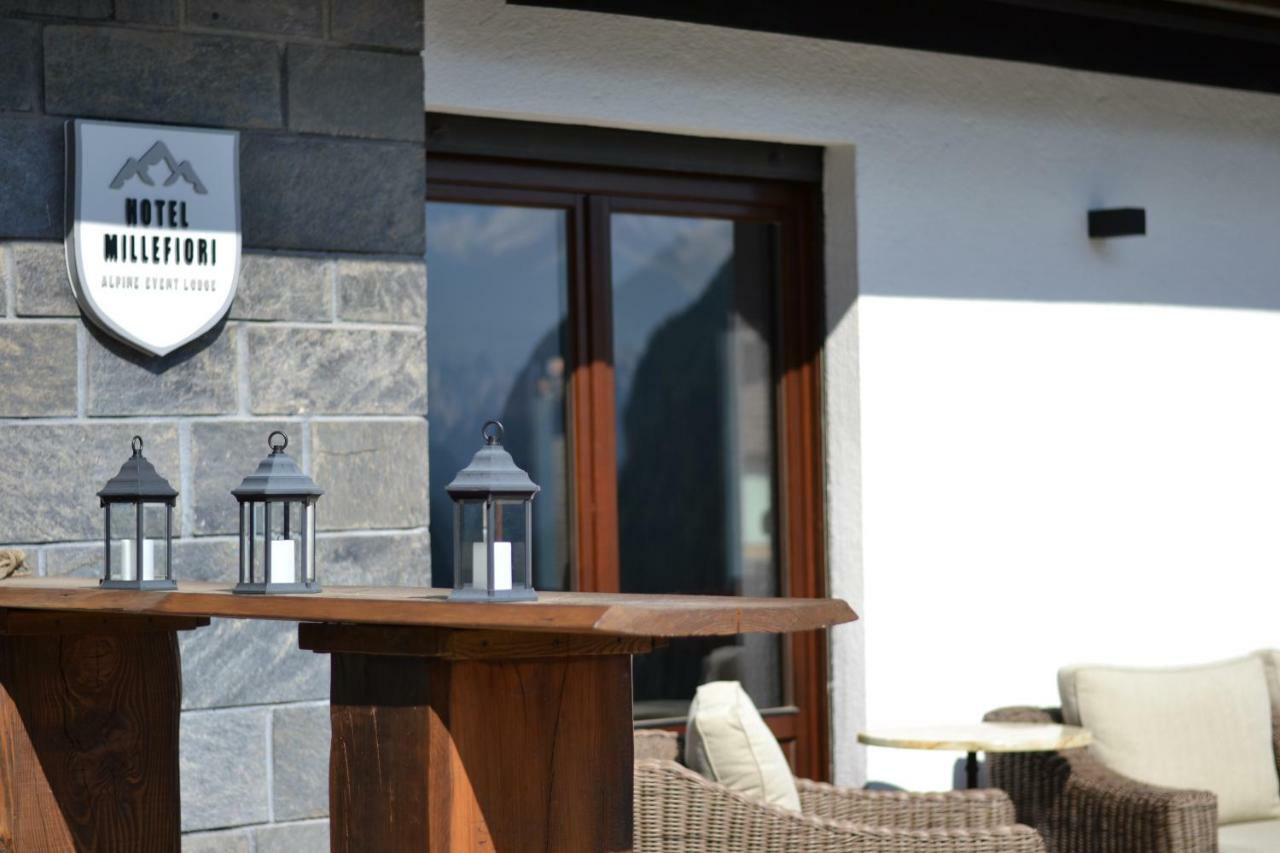 Hotell Millefiori- Alpine Event Lodge Valtournenche Exterior foto